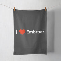 Thumbnail for I Love Embraer Designed Towels