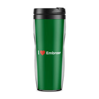 Thumbnail for I Love Embraer Designed Travel Mugs