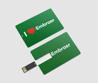 Thumbnail for I Love Embraer Designed USB Cards