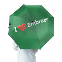 Thumbnail for I Love Embraer Designed Umbrella