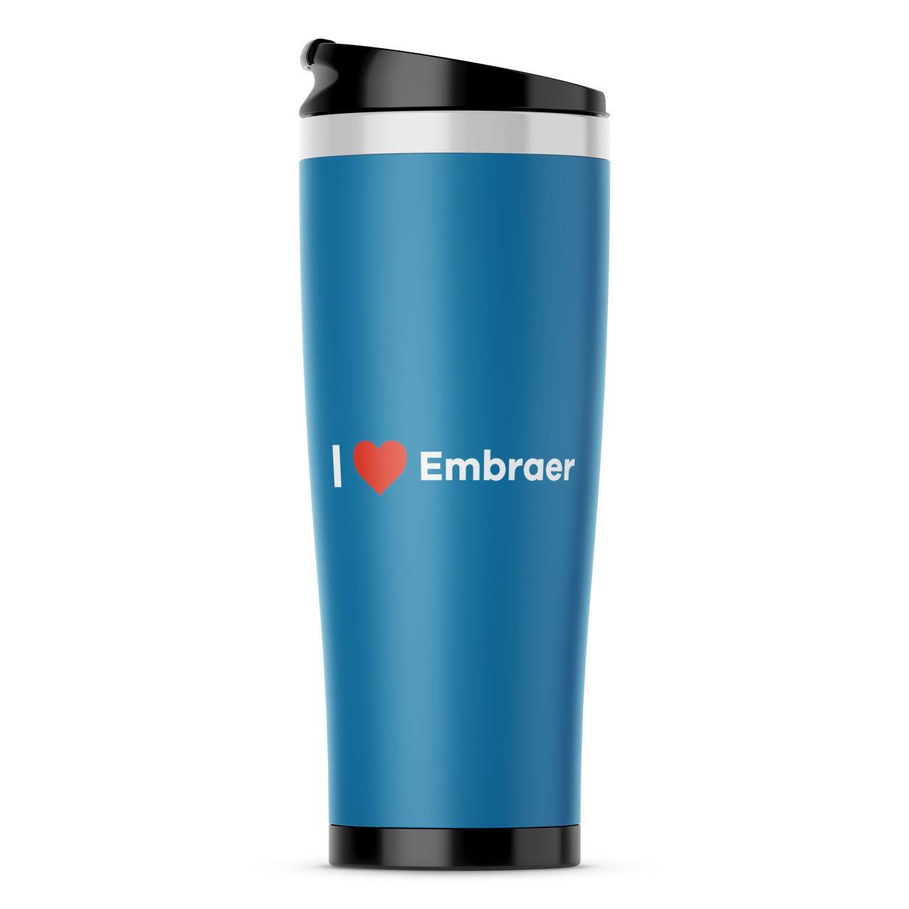 I Love Embraer Designed Travel Mugs