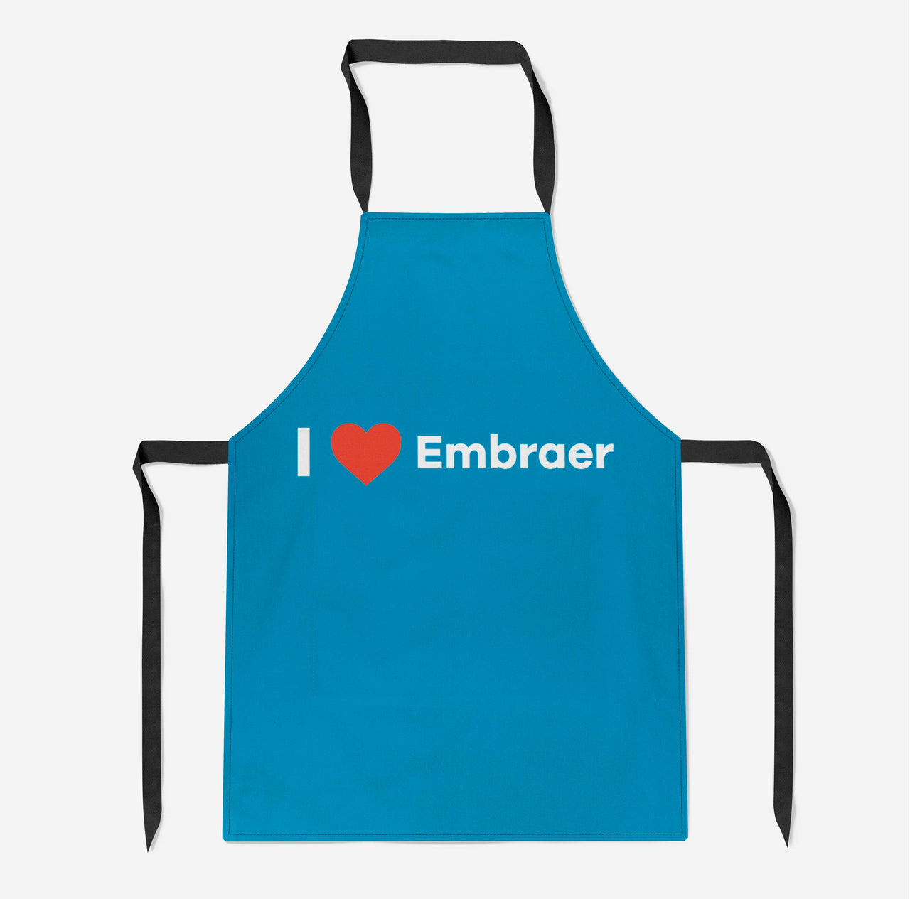 I Love Embraer Designed Kitchen Aprons