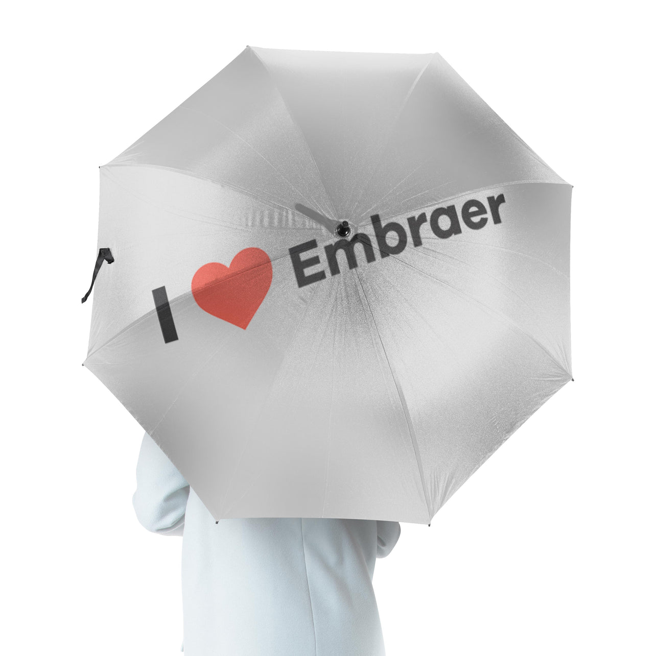 I Love Embraer Designed Umbrella