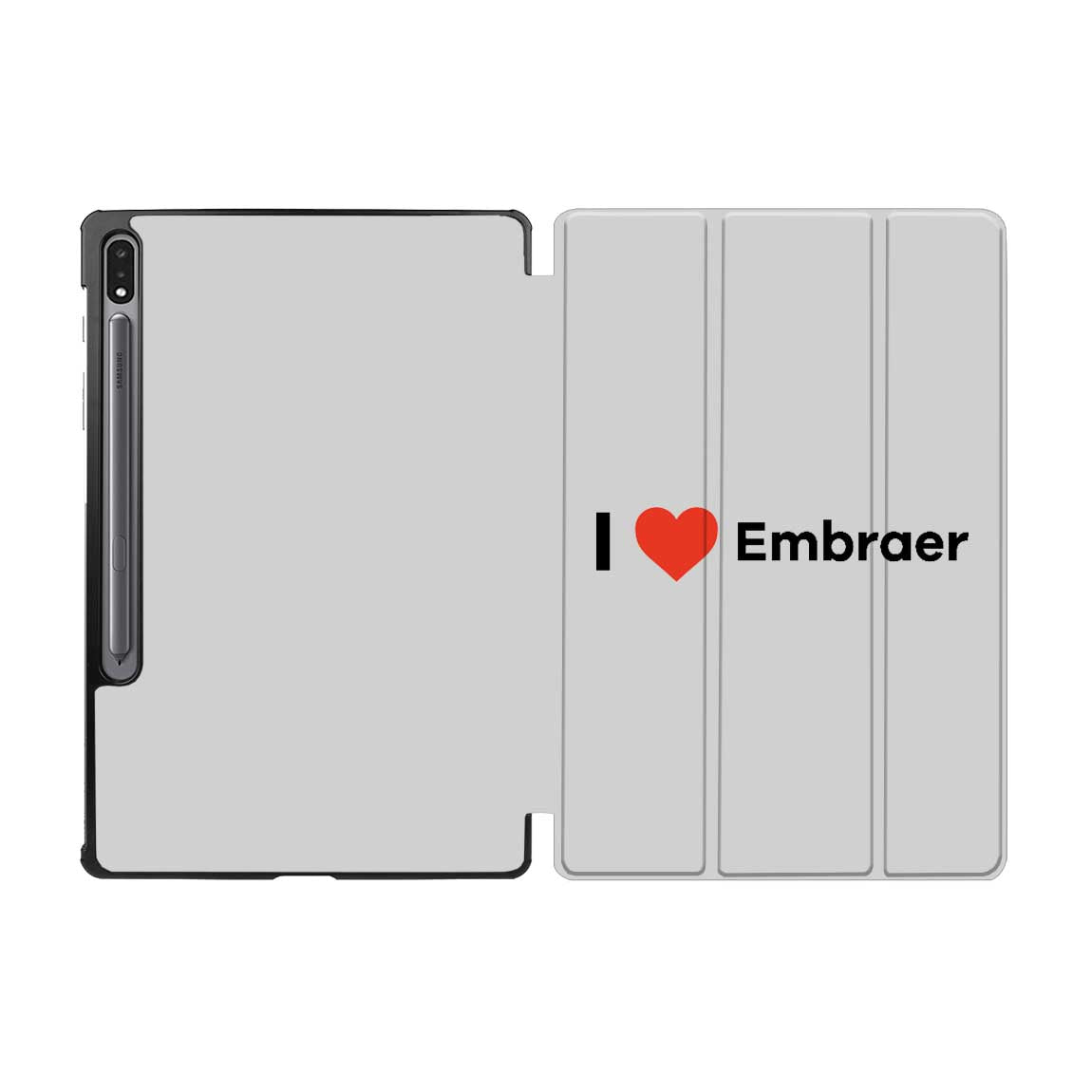 I Love Embraer Designed Samsung Tablet Cases