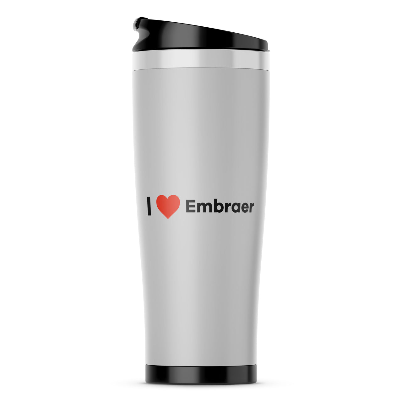 I Love Embraer Designed Travel Mugs