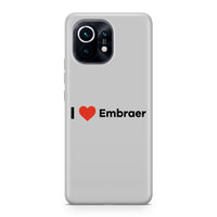 Thumbnail for I Love Embraer Designed Xiaomi Cases
