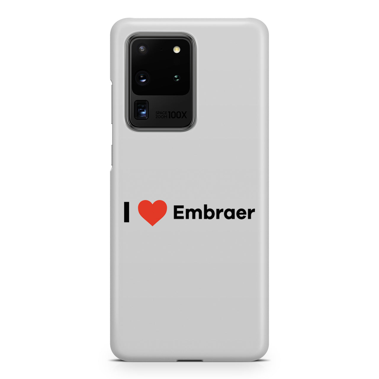 I Love Embraer Samsung S & Note Cases