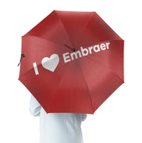 Thumbnail for I Love Embraer Designed Umbrella