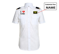 Thumbnail for Customisable I Love Flying Shirt - view 7