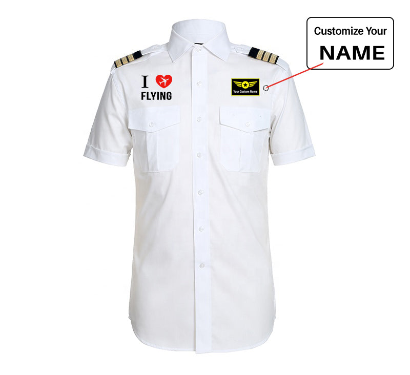 Customisable I Love Flying Shirt - view 3
