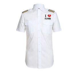 I Love Flying Pilot Shirts