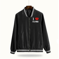 Thumbnail for I Love Flying Designed Thin Spring Jackets