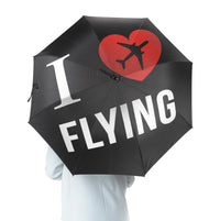 Thumbnail for I Love Flying Designed Umbrella