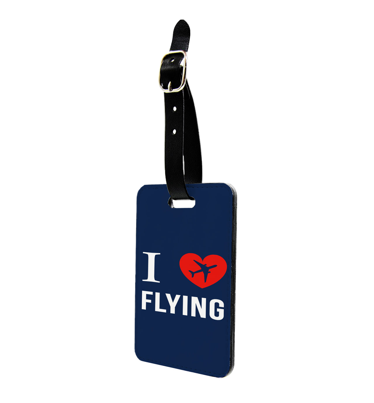 I Love Flying Designed Luggage Tag