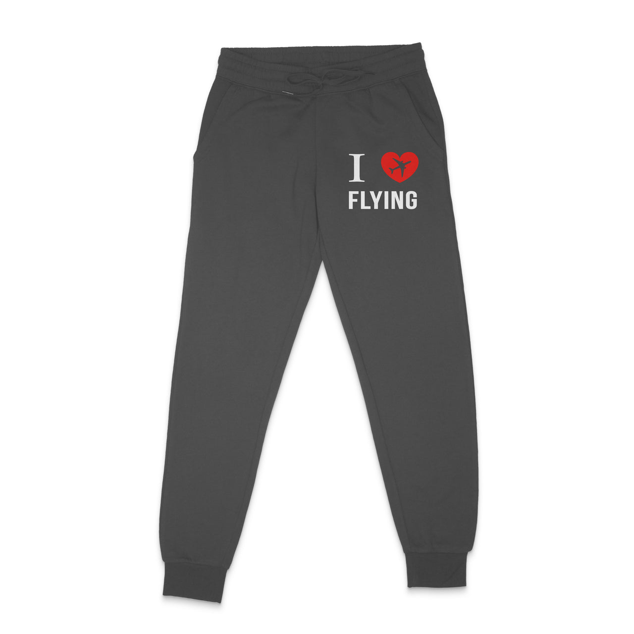 I Love Flying Designed Sweatpants