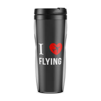 Thumbnail for I Love Flying Designed Travel Mugs
