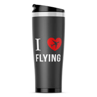 Thumbnail for I Love Flying Designed Travel Mugs