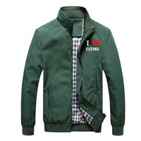 Thumbnail for I Love Flying Designed Stylish Jackets