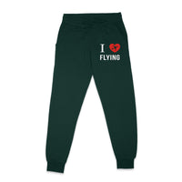Thumbnail for I Love Flying Designed Sweatpants