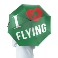 Thumbnail for I Love Flying Designed Umbrella