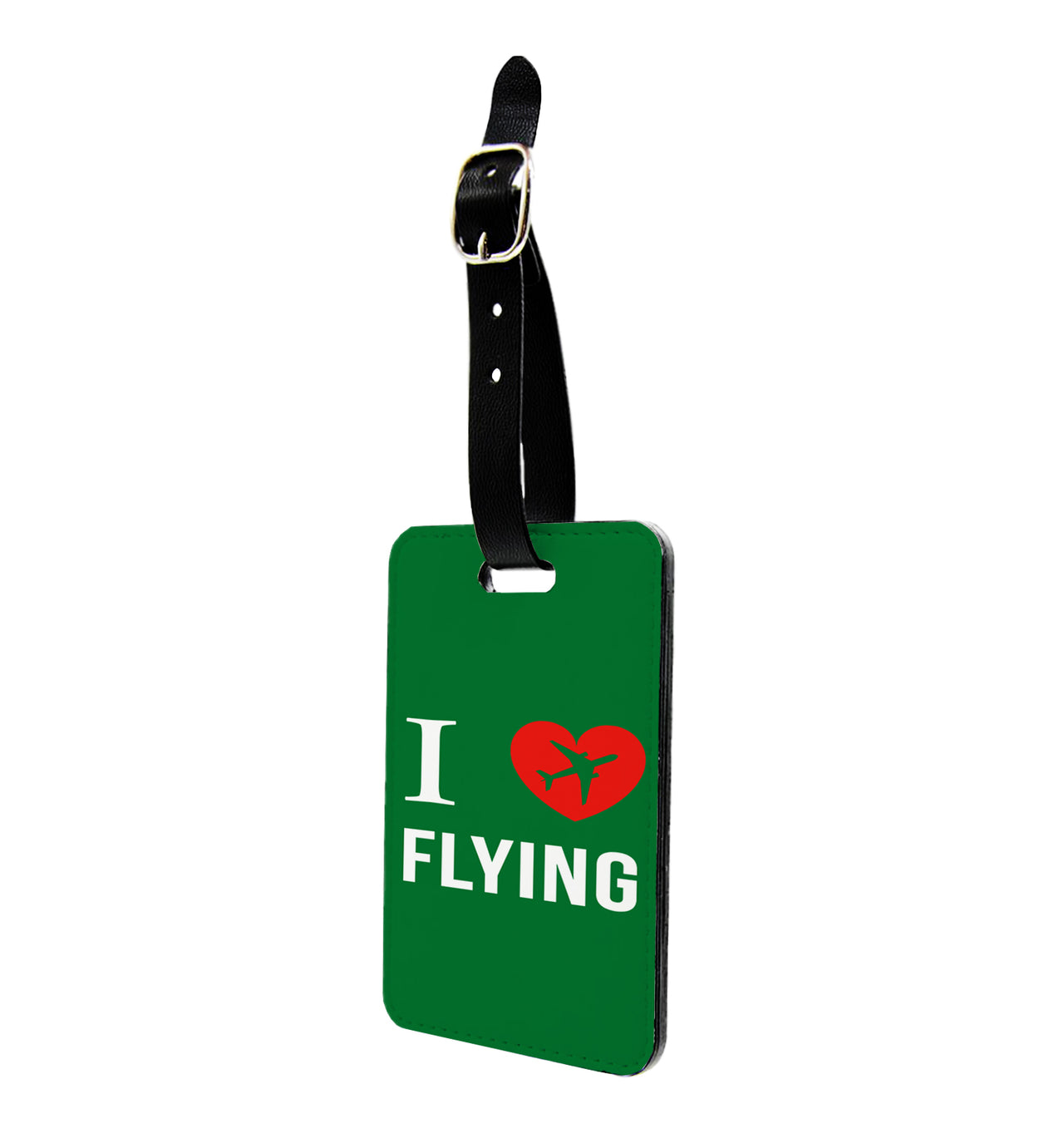 I Love Flying Designed Luggage Tag