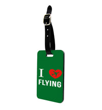 Thumbnail for I Love Flying Designed Luggage Tag