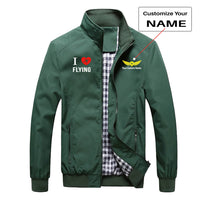 Thumbnail for I Love Flying Designed Stylish Jackets
