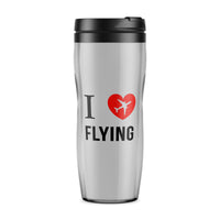 Thumbnail for I Love Flying Designed Travel Mugs