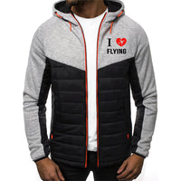 Thumbnail for I Love Flying Designed Sportive Jackets