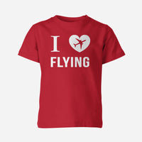 Thumbnail for I Love Flying Designed Children T-Shirts