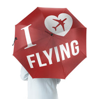 Thumbnail for I Love Flying Designed Umbrella