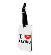Thumbnail for I Love Flying Designed Luggage Tag