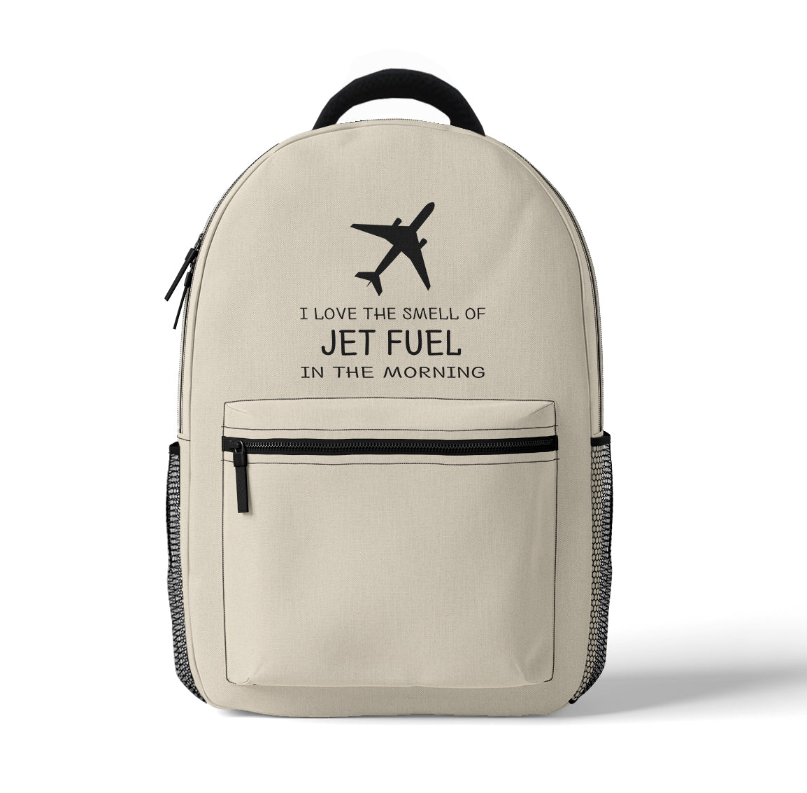 I Love The Smell Of Jet Fuel In The Morning Designed 3D Backpacks