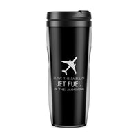 Thumbnail for I Love The Smell Of Jet Fuel In The Morning Designed Travel Mugs