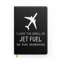 Thumbnail for I Love The Smell Of Jet Fuel In The Morning Designed Notebooks