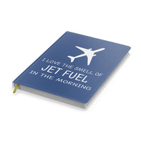 Thumbnail for I Love The Smell Of Jet Fuel In The Morning Designed Notebooks