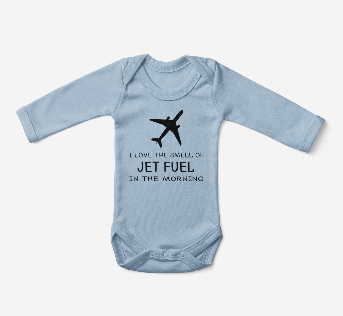 I Love The Smell Of Jet Fuel In The Morning Designed Baby Bodysuits
