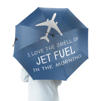 Thumbnail for I Love The Smell Of Jet Fuel In The Morning Designed Umbrella