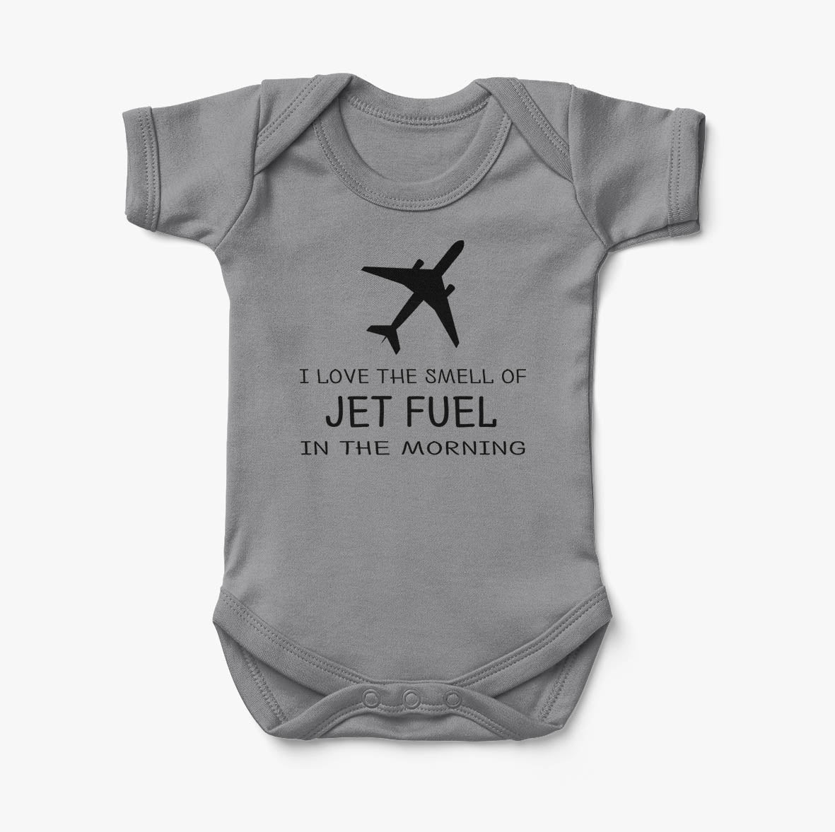 I Love The Smell Of Jet Fuel In The Morning Designed Baby Bodysuits