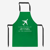 Thumbnail for I Love The Smell Of Jet Fuel In The Morning Designed Kitchen Aprons