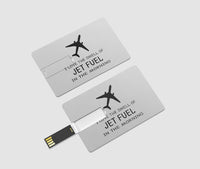 Thumbnail for I Love The Smell Of Jet Fuel In The Morning Designed USB Cards