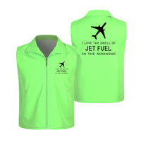 Thumbnail for I Love The Smell Of Jet Fuel In The Morning Designed Thin Style Vests