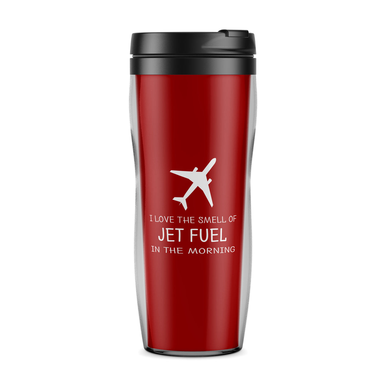 I Love The Smell Of Jet Fuel In The Morning Designed Travel Mugs