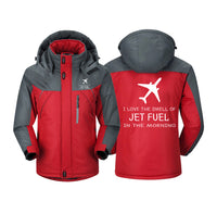 Thumbnail for I Love The Smell Of Jet Fuel In The Morning Designed Thick Winter Jackets