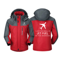 Thumbnail for I Love The Smell Of Jet Fuel In The Morning Designed Thick Winter Jackets