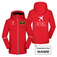 Thumbnail for I Love The Smell Of Jet Fuel In The Morning Designed Rain Coats & Jackets