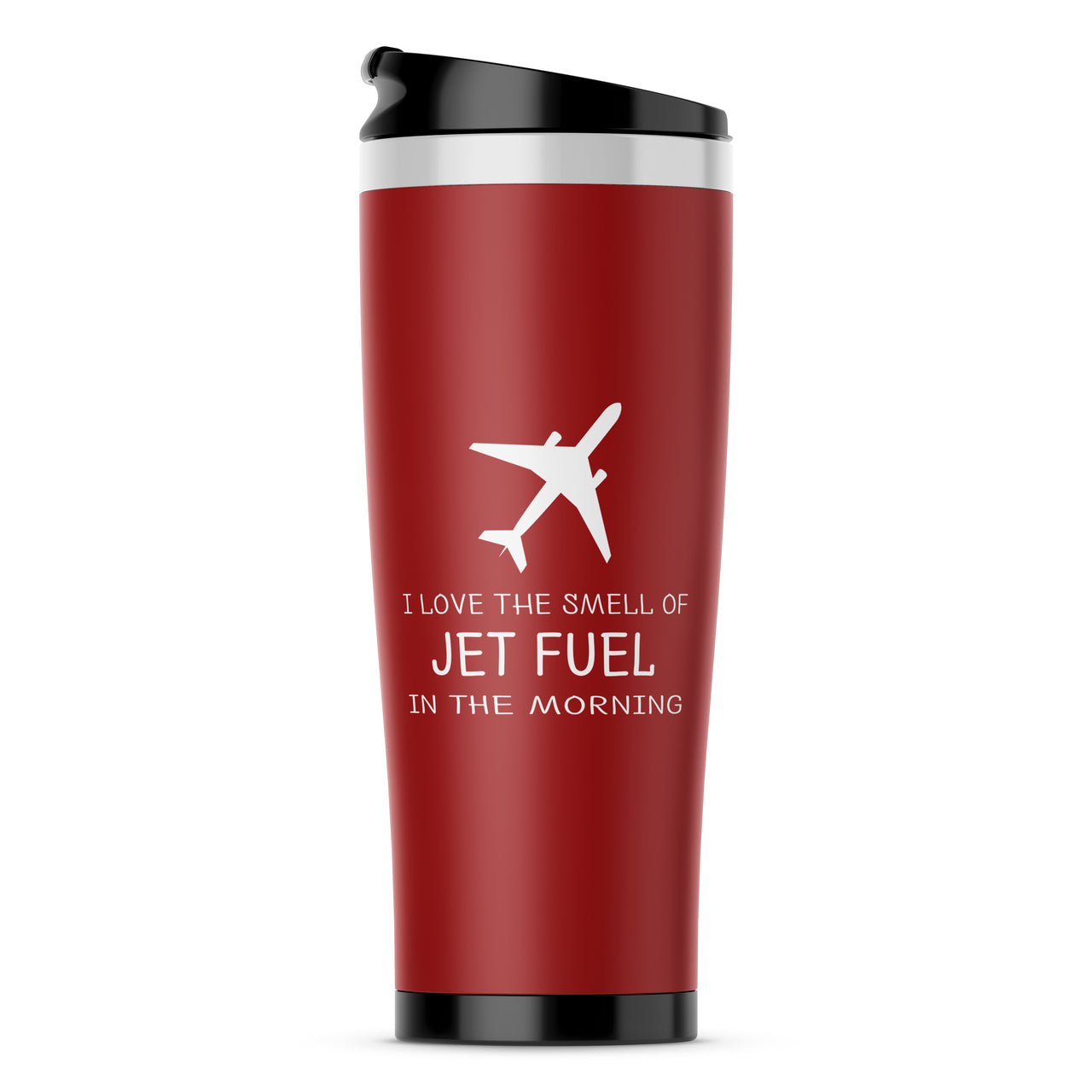I Love The Smell Of Jet Fuel In The Morning Designed Travel Mugs