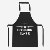 Thumbnail for ILyushin IL-76 & Plane Designed Kitchen Aprons