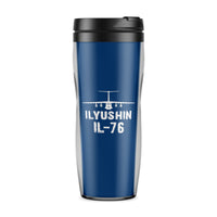 Thumbnail for ILyushin IL-76 & Plane Designed Travel Mugs