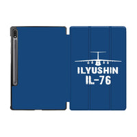 Thumbnail for ILyushin IL-76 & Plane Designed Samsung Tablet Cases